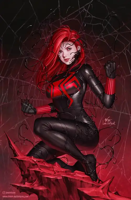 Black Widow: Venomous #1 virgin variant by InHyuk Lee