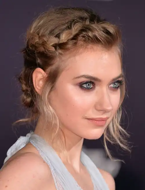 Hair Braided Up