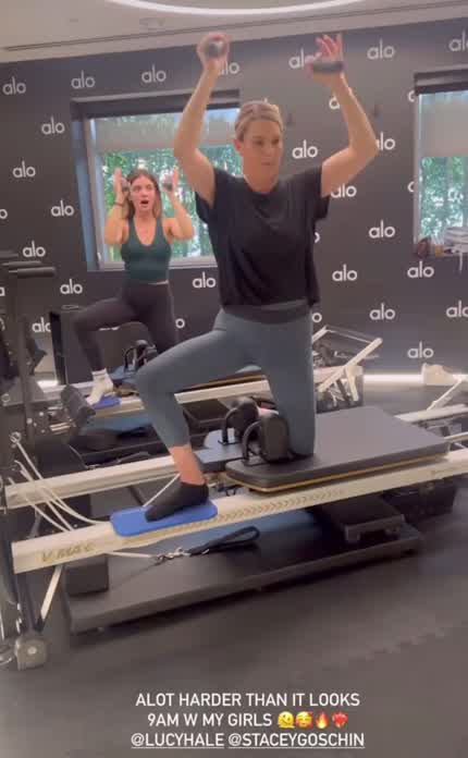 Morning workout with Stacey | IG 5/28/24