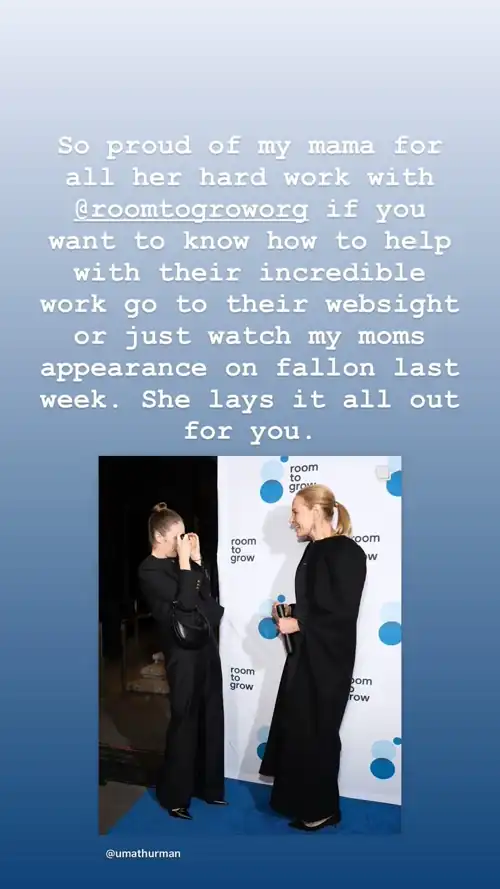 Maya is proud of her mom