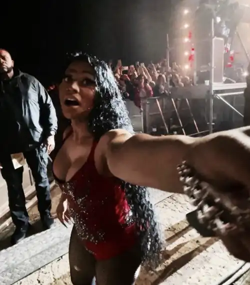 Nicki hands you the mic, what song/verse are you rapping ?