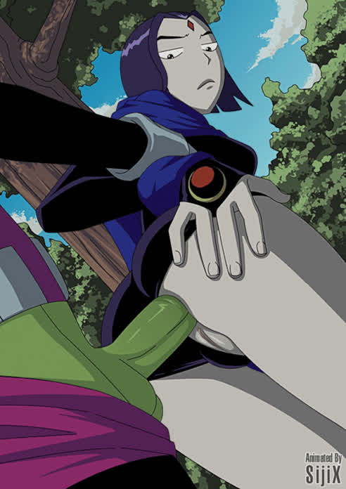 Raven and Beast Boy public sex (Sijix)