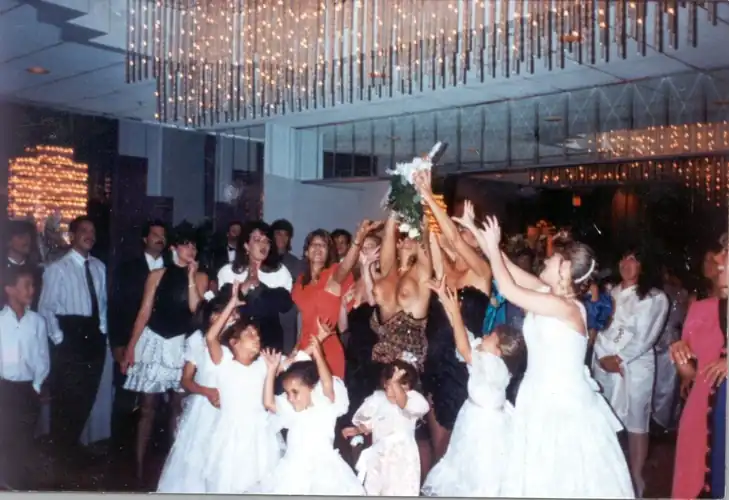 Image. She really wanted that bouquet NSW.