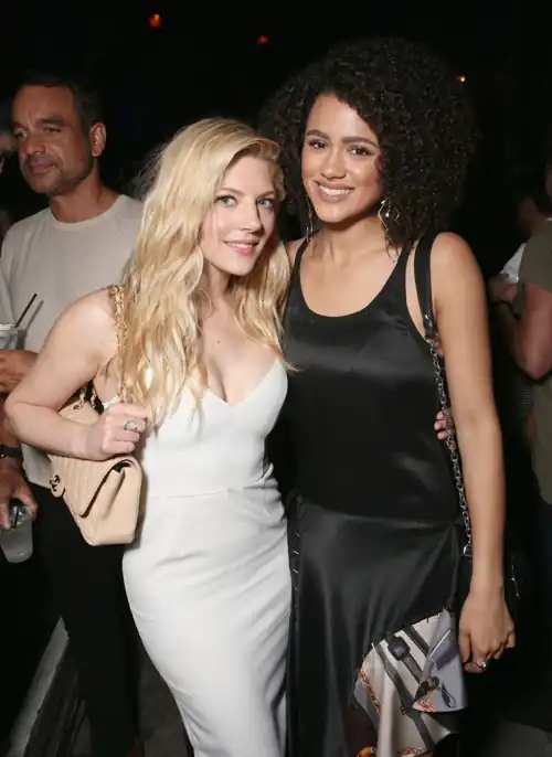 With Katheryn Winnick