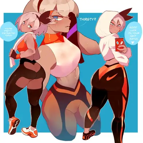 [Bea] What orange Nike leggings and those two pairs of shoes is she wearing exactly? I couldnt find it online.