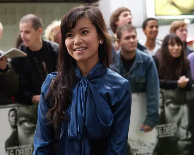 In blue on the red carpet, 2007