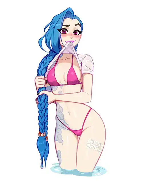 Jinx Shirt Lift (blushyspicy)