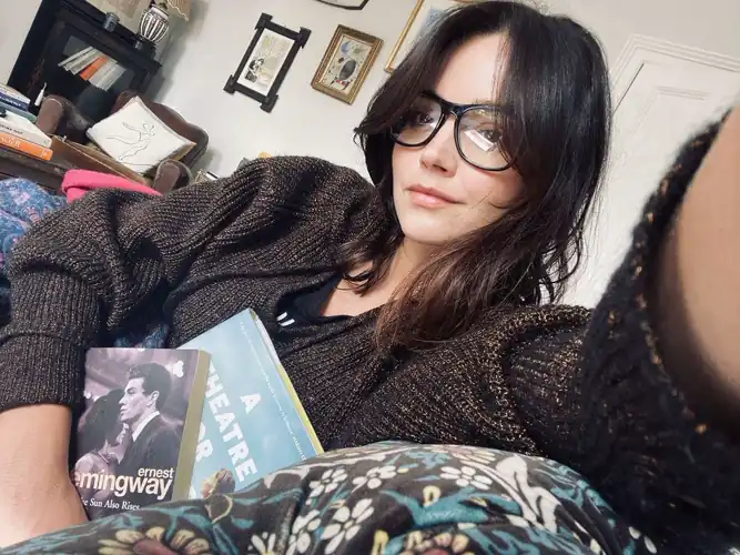 Jenna at home