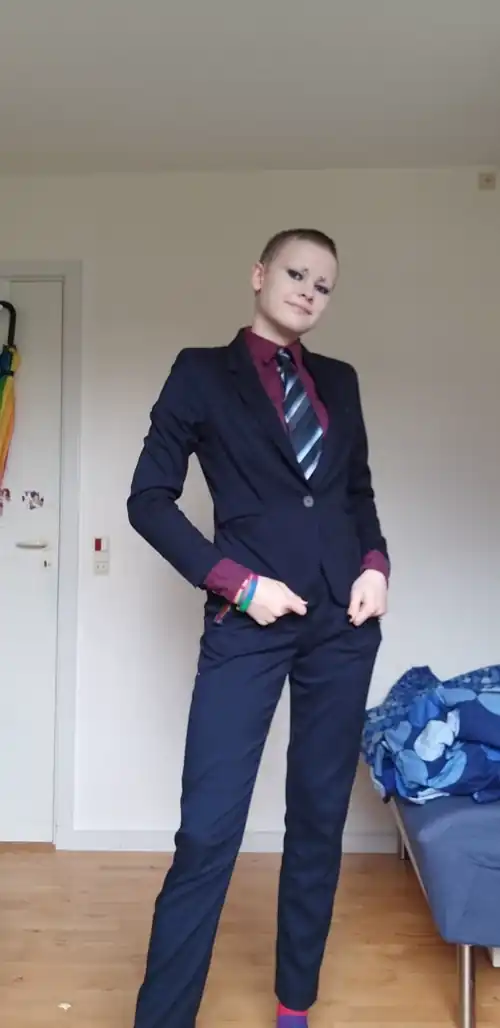 [Self] wanted to dress up for my 18th birthday Even tho I'd only see my family, thought you might appreciate it here too :3