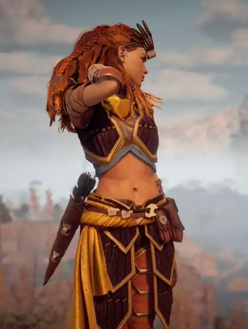 Aloy and her abs
