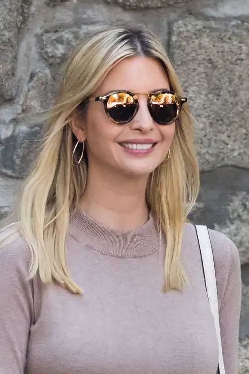 Those sunglasses really suit her