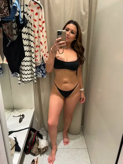 Black bikini
