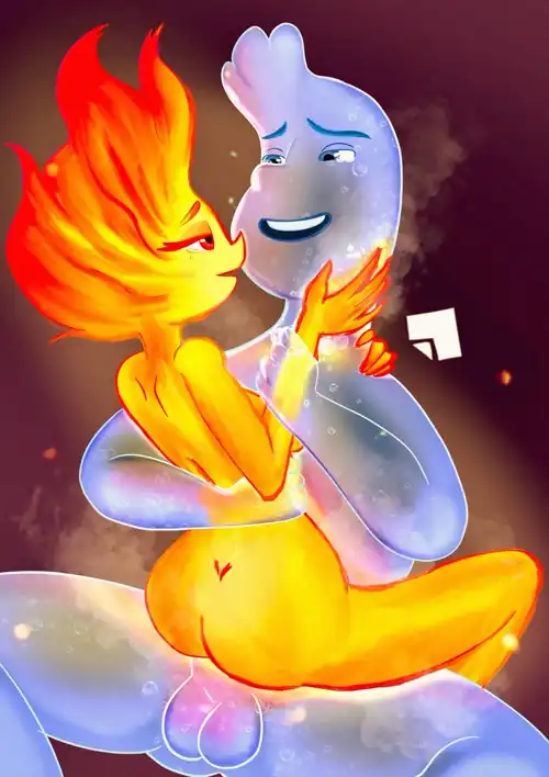 Wade and Ember are making love 