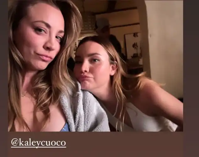 Kaley looking endlessly fuckable in her IG story 