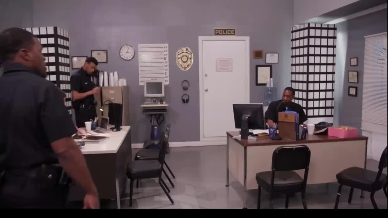 Police Precinct Gangbang - Rebel Rhyder