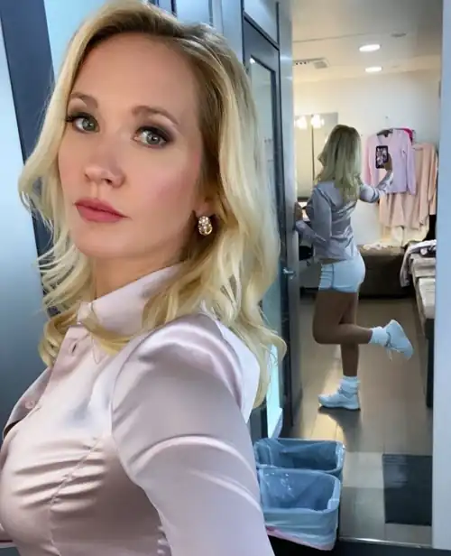 "Business up top" from her insta