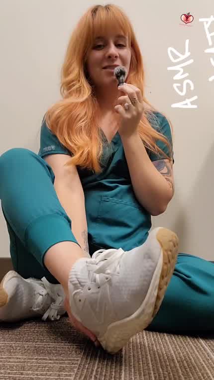 Sweaty nurse feet anyone?