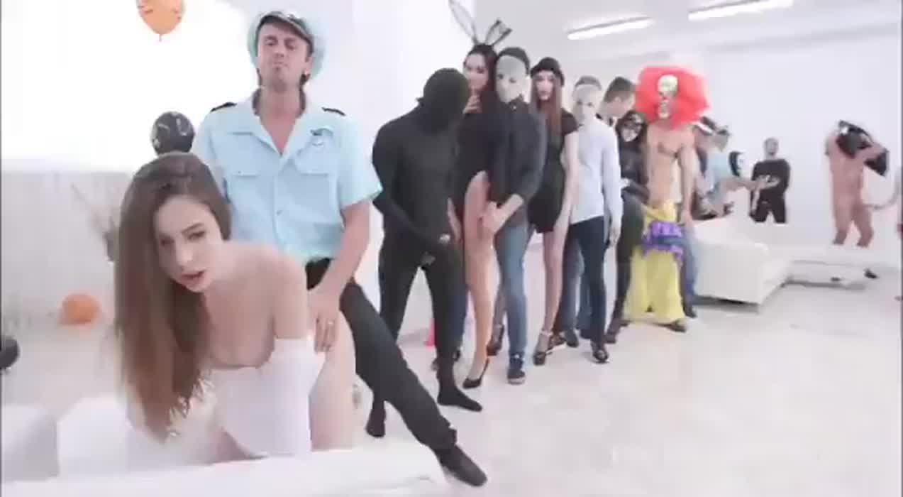 Gangbang Orgy Slave