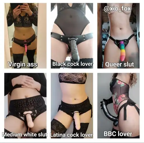 Wich type of strapon slut are you? I have a strapon for each kind 