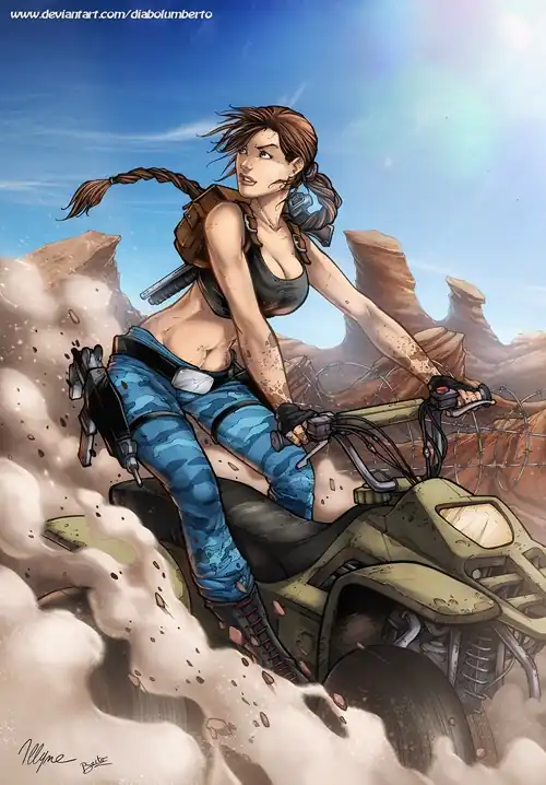 Rolling out! [Art by diabolumberto ]