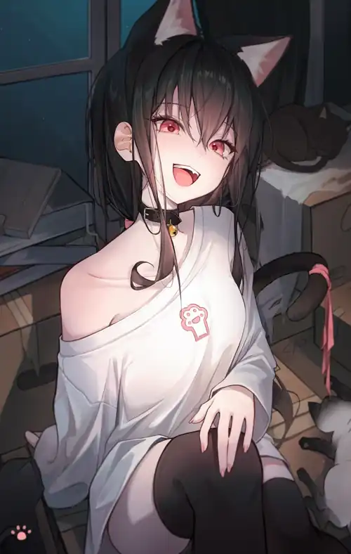 Attic Cat [Artist's Original]