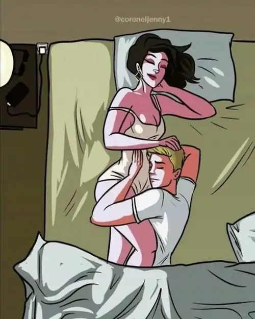 Nothing beats a cuddle session followed by thigh worship