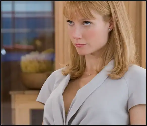 Gwyneth as Pepper in Iron Man 2.