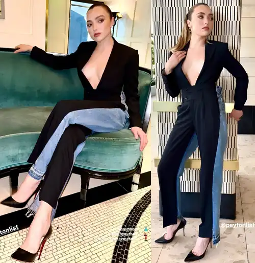 Peyton list  cobra kai series Press Day 2