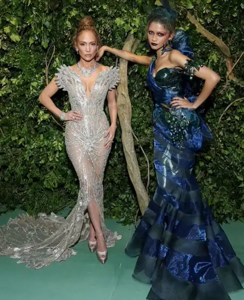 With Jennifer Lopez at The Met Gala 5/6/24
