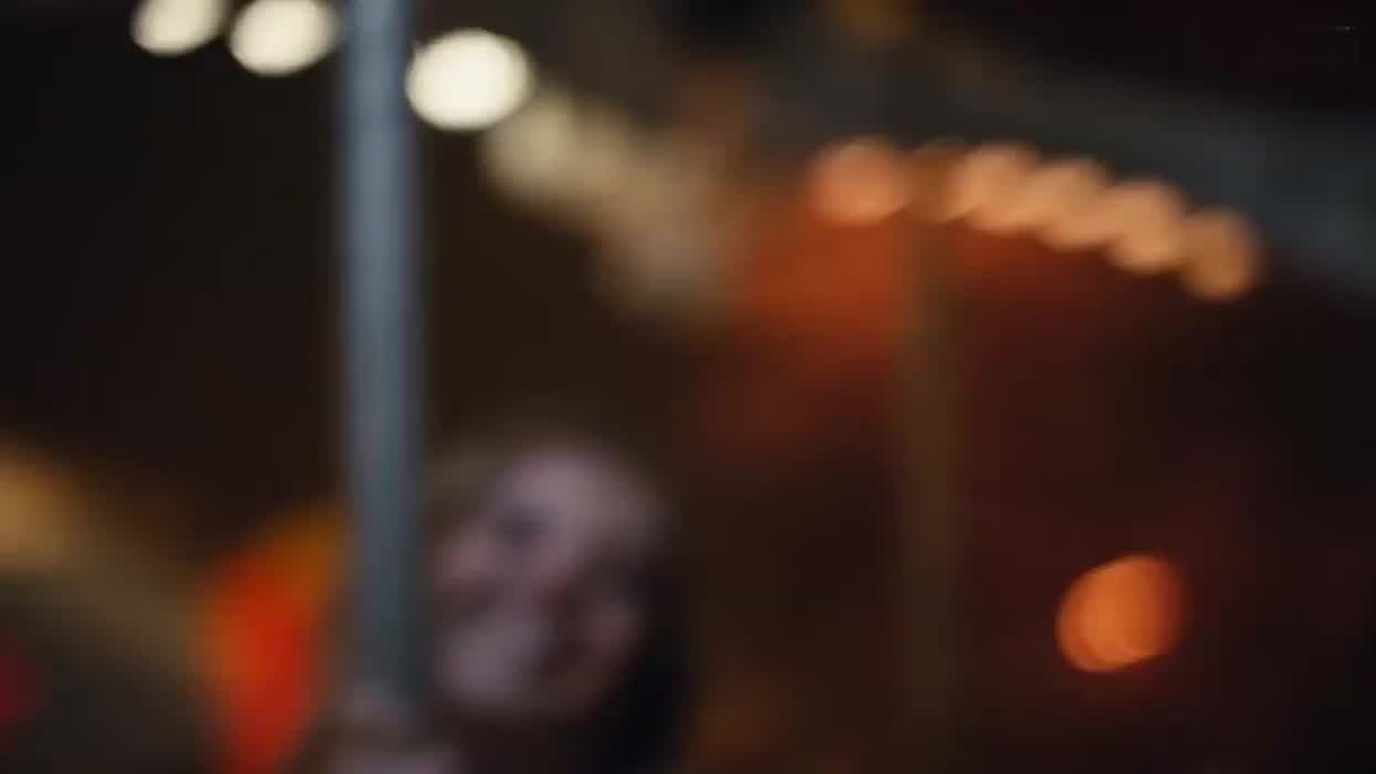 Sydney Sweeney moaning and getting off on a carousel
