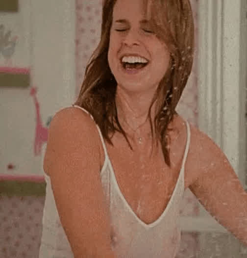 Alice Eve Wet T-Shirt