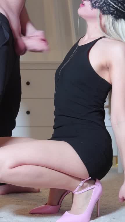 My dress got stained with some cum! But I don’t mind
