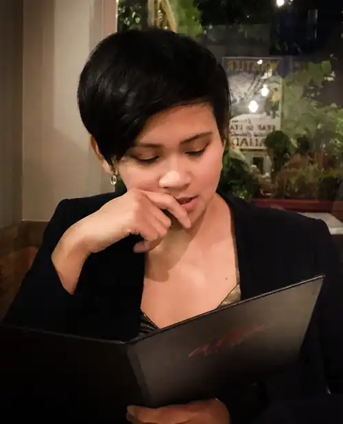 My wife in a suit. What else can I ask for.