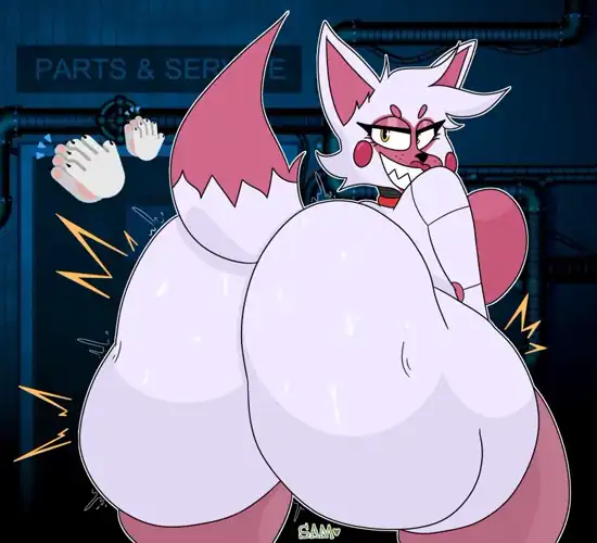 Funtime Foxy showing off the clappers