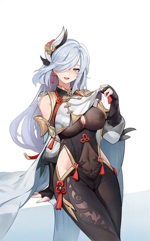 Shenhe’s Transparent Top