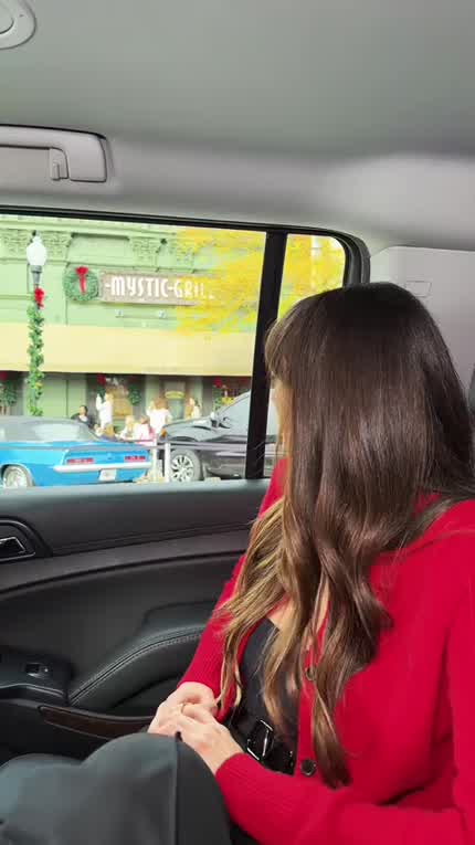 Nina TikTok walking through mystic falls 12/3/23 