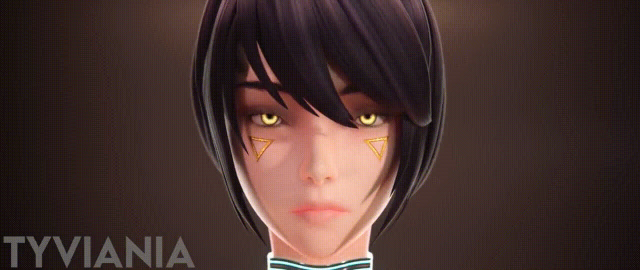 *Warning, android girl in pieces* Android girl (Tyviania) [Original Character]