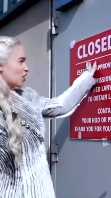 "Closed set, not for me"