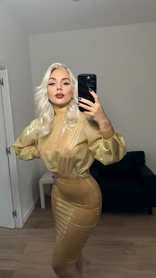 The mirror reflected my radiant beauty accurately