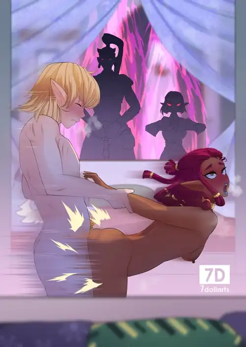 Riju and Link (7Dollarts) [Tears of the Kingdom]