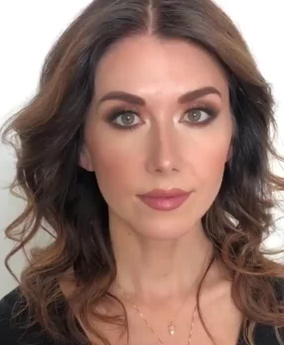 Jewel's makeup for a recent photo shoot.