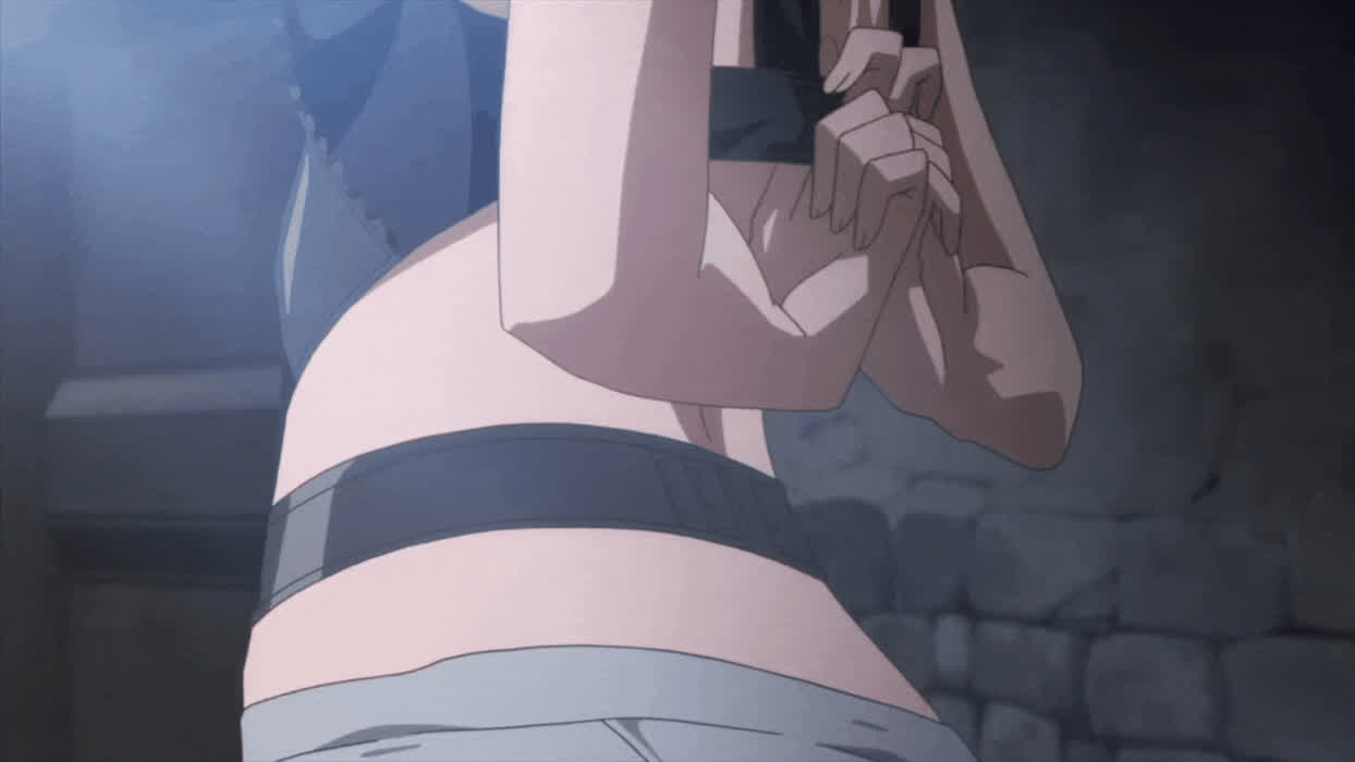 [Valkyrie Drive] Playing With Her Oppai