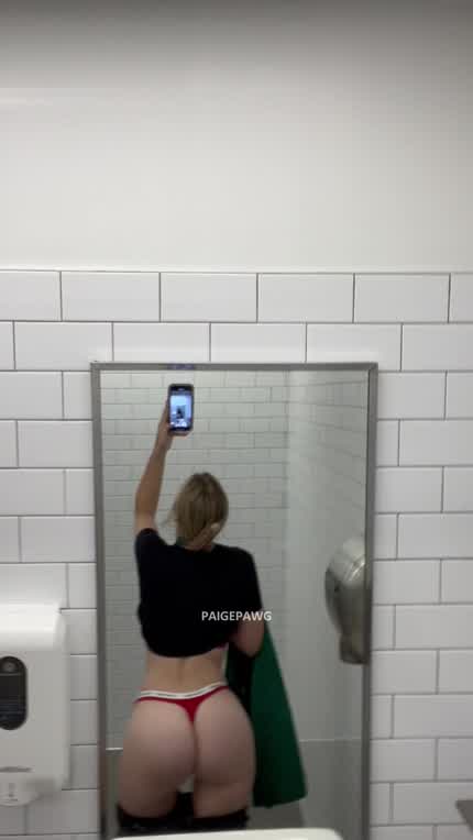 Little fun in the work bathroom