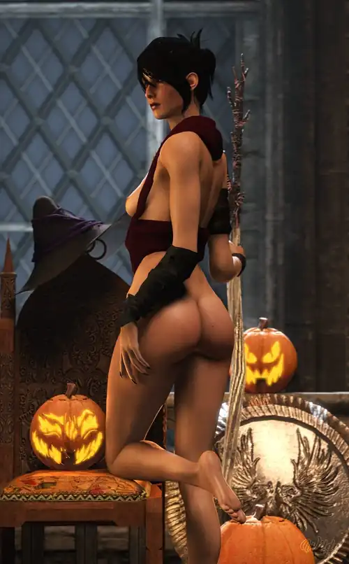 Morrigan - "Magical Ass" (Wildy) [Dragon Age]