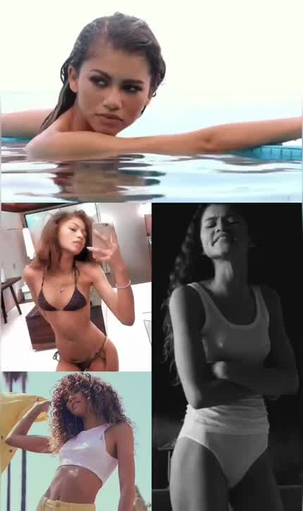 Zendaya’s tight sexy body gets me so hard. She’d be great in a bi threesome with a bud…