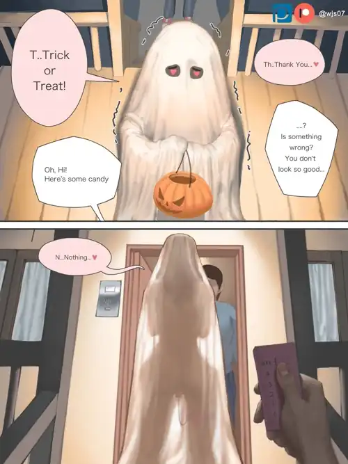 "I, The Bully" Series 03 : I had an awesome idea about how I'm gonna get my friend's GF dressed up since he's out of town. I gave her the ghost costume. And then I grabbed her by the neck, and pounded her until she's sore. She's my bitch now. I put a vibrator in her & watch fun as she trick or treat