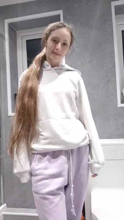 just a few stages to undress a tomboy