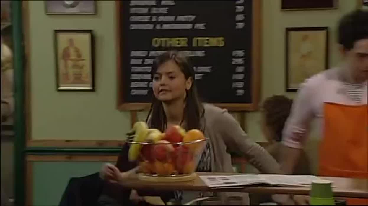 Jenna Coleman in her Emmerdale days