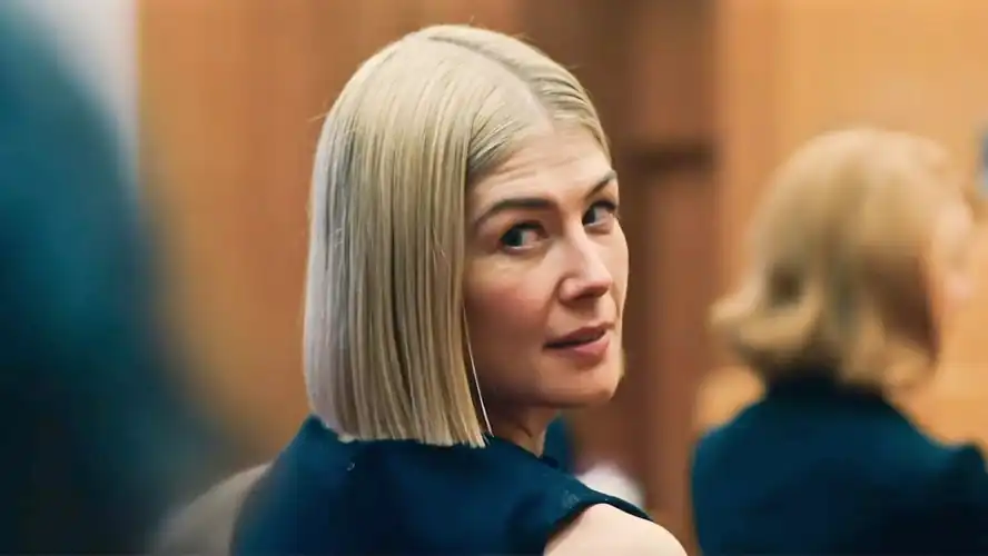 I've always loved Rosamund with short hair