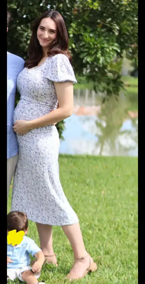 Abby Shapiro is pregnant again